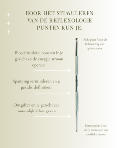 holistic facelift tool voor reflexologie